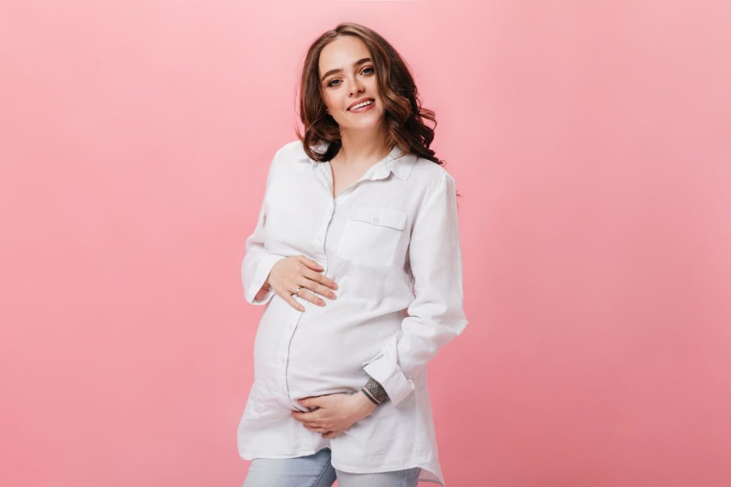 Maternity Button-Front Shirts