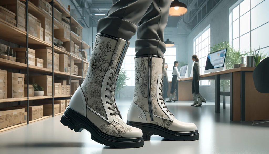 Custom Printed Boots